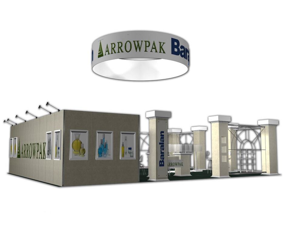 30x50 trade show booth